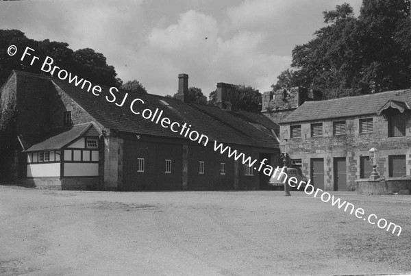 LISMORE CASTLE  GARAGE YARD